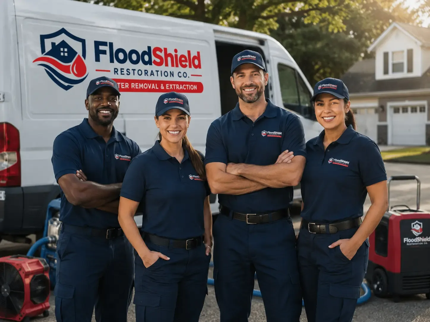 Flood Damage Restoration company in Arp, TX